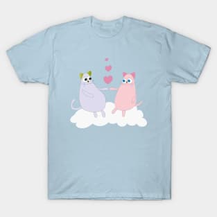 Cat Love Story T-Shirt